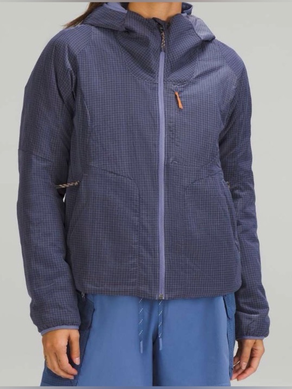 NWOT New Lululemon Lightweight Insulated Hiking Jacket Peri Purple